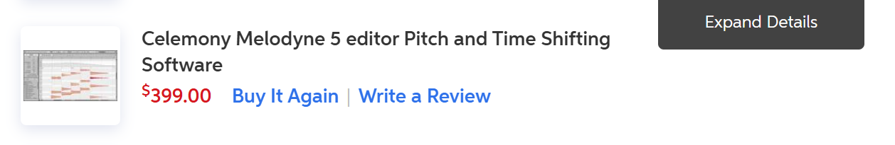 Celemony Celemony Melodyne 5 editor Pitch and Time Shifting